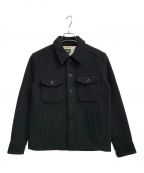 goldゴールド）の古着「TASMANIA WOOL C.P.O. JACKET (タスマニア ウールCPOジャケット)」｜ブラック