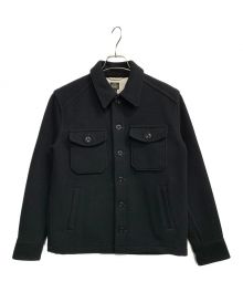 gold（ゴールド）の古着「TASMANIA WOOL C.P.O. JACKET (タスマニア ウールCPOジャケット)」｜ブラック