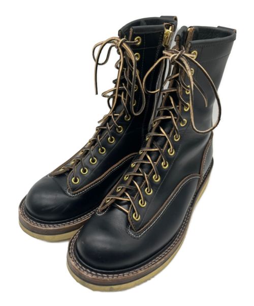 SPPN BOOTS ONLY（スッピンブーツオンリー）SPPN BOOTS ONLY (スッピンブーツオンリー) 8-in Lace-up Boots Crepe Sole ブラック サイズ:US7の古着・服飾アイテム