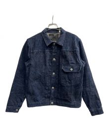 SUGAR CANE（シュガーケーン）の古着「13oz阿波藍混右綾DENIM BLOUSE」｜インディゴ