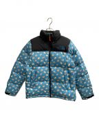 THE NORTH FACE×mina perhonenザ ノース フェイス×ミナ ペルホネン）の古着「別注ヌプシジャケット」｜ブルー×ブラック