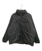 ARMY TWILLアーミーツイル）の古着「PE WEATHER PADDING JACKET (ウェザーパディングジャケット)」｜ブラック