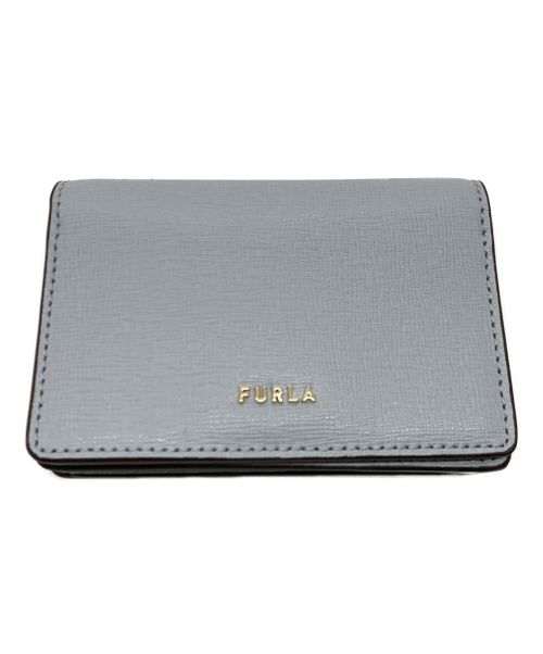 FURLA（フルラ）FURLA (フルラ) 名刺入れ/カードケース スカイブルーの古着・服飾アイテム