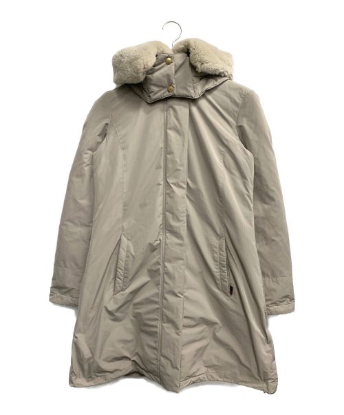 WOOLRICH（ウールリッチ）WOOLRICH (ウールリッチ) UNITED ARROWS (ユナイテッドアローズ) ダウンコート グレー サイズ:Sの古着・服飾アイテム