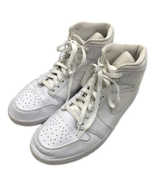 NIKE（ナイキ）NIKE (ナイキ) ハイカットスニーカー AIR JORDAN1 ホワイト サイズ:29cmの古着・服飾アイテム