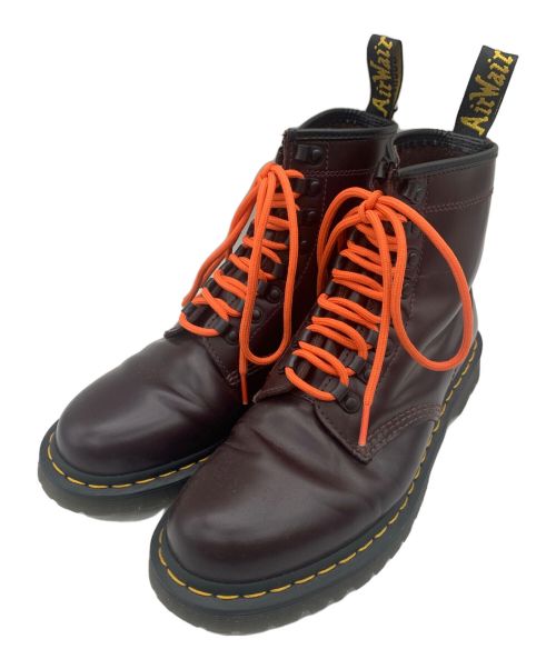 Dr.Martens（ドクターマーチン）Dr.Martens (ドクターマーチン) 8ホールブーツ 1460 BEN レッド×オレンジ サイズ:UK 7の古着・服飾アイテム