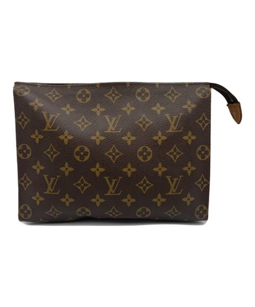 LOUIS VUITTON（ルイ ヴィトン）LOUIS VUITTON (ルイ ヴィトン) セカンドバッグ ポシェットトワレット26 ブラウンの古着・服飾アイテム