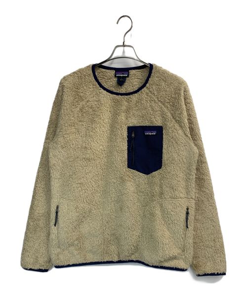 Patagonia（パタゴニア）Patagonia (パタゴニア) フリーススウェット ベージュ サイズ:Lの古着・服飾アイテム