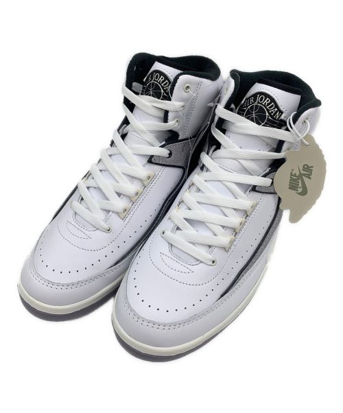 NIKE（ナイキ）NIKE (ナイキ) ハイカットスニーカー AIR JORDAN2 RETRO ホワイト サイズ:27cmの古着・服飾アイテム