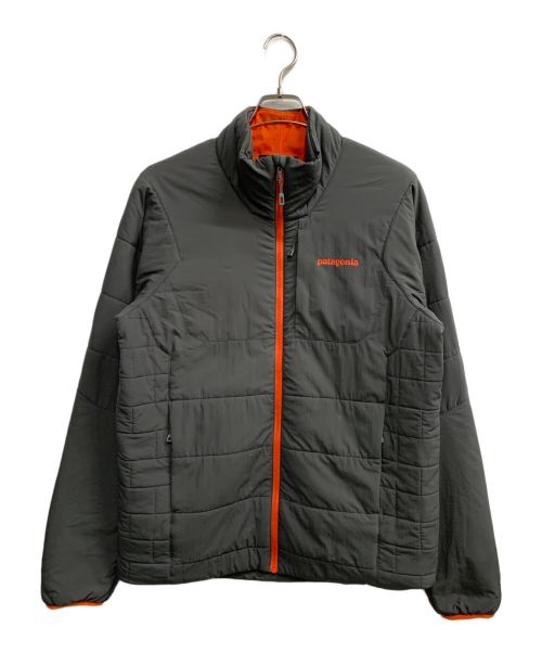 Patagonia（パタゴニア）Patagonia (パタゴニア) ナノエアジャケット グレー×オレンジ サイズ:Mの古着・服飾アイテム