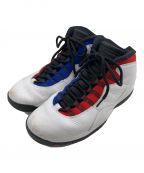 NIKEナイキ）の古着「ハイカットスニーカー AIR JORDAN10 RETRO」｜トリコロールカラー