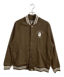 A BATHING APE（アベイシングエイプ）の古着「スタジャン」｜ブラウン