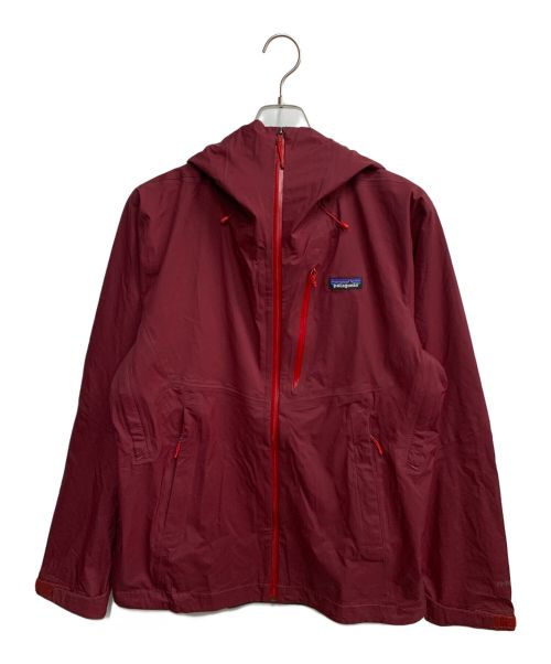 Patagonia（パタゴニア）Patagonia (パタゴニア) グラナイト・クレスト・レイン・ジャケット レッド サイズ:Mの古着・服飾アイテム