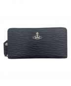 Vivienne Westwoodヴィヴィアンウエストウッド）の古着「POLLY ZIP ROUND WALLET」｜ブラック