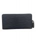 Vivienne Westwood (ヴィヴィアンウエストウッド) POLLY ZIP ROUND WALLET ブラック：13000円