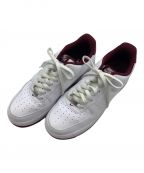 NIKEナイキ）の古着「AIR FORCE 1 White Dark Beetroot」｜ボルドー×ホワイト