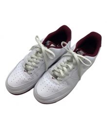 NIKE（ナイキ）の古着「AIR FORCE 1 White Dark Beetroot」｜ボルドー×ホワイト