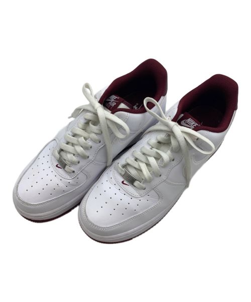 NIKE（ナイキ）NIKE (ナイキ) AIR FORCE 1 White Dark Beetroot ボルドー×ホワイト サイズ:27.5cmの古着・服飾アイテム