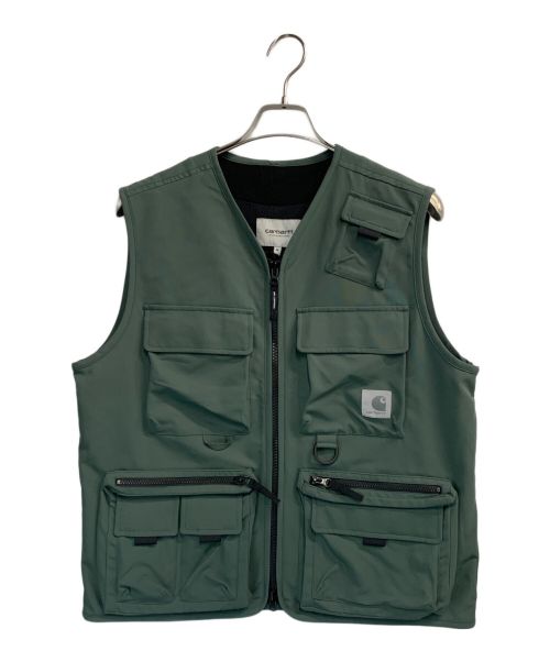 CarHartt（カーハート）CarHartt (カーハート) ELMWOOD VEST (エルムウッドベスト) カーキ サイズ:Mの古着・服飾アイテム