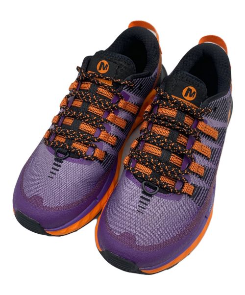 MERRELL（メレル）MERRELL (メレル) AGILITY PEAK 4 パープル×オレンジ サイズ:25cmの古着・服飾アイテム