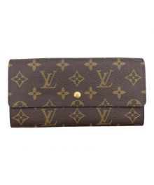 LOUIS VUITTON（ルイ ヴィトン）の古着「長財布」｜ブラウン