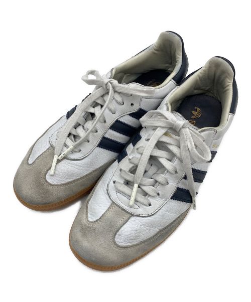 adidas（アディダス）adidas (アディダス) sporty&rich (スポーティーアンドリッチ) ローカットスニーカー/Samba OG (サンバ オージー) ホワイト×ネイビー サイズ:27.5cmの古着・服飾アイテム