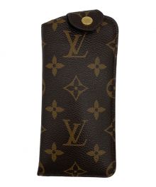 LOUIS VUITTON（ルイ ヴィトン）の古着「エテュイ・リュネットPM」｜ブラウン