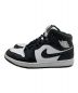 NIKE (ナイキ) AIR JORDAN1 MID SE ホワイト×ブラック サイズ:28cm：10000円