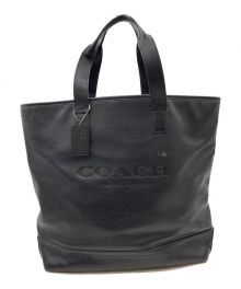 COACH（コーチ）の古着「レザートートバッグ」｜ブラック