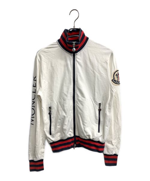 MONCLER（モンクレール）MONCLER (モンクレール) トラックジャケット ホワイト サイズ:Mの古着・服飾アイテム