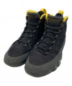 NIKEナイキ）の古着「AIR JORDAN9 University Gold」｜グレー×ブラック