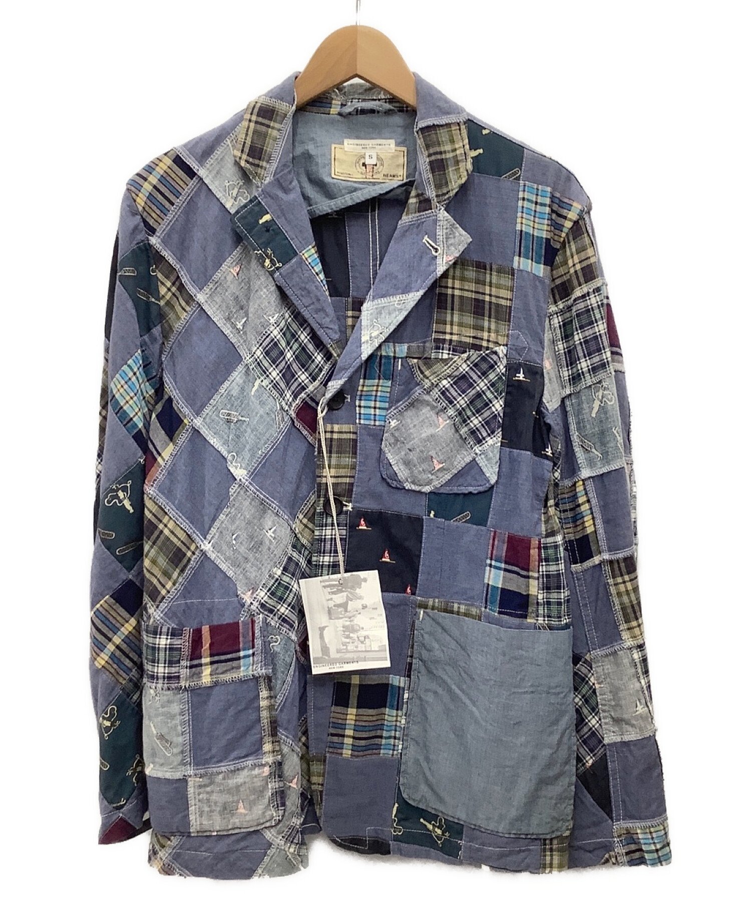 Sale ) Engineered garments パッチワークジャケット | eclipseseal.com