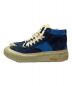 BRANDBLACK (ブランドブラック) Capo Dirty High Top Sneaker Navy Light Blue（カポ ダーティ） ネイビー×ブラック サイズ:27cm：6000円