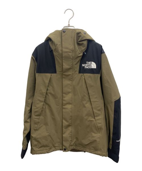 THE NORTH FACE（ザ ノース フェイス）THE NORTH FACE (ザ ノース フェイス) マウンテンジャケット カーキ×ブラック サイズ:Sの古着・服飾アイテム