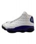 NIKE (ナイキ) AIR JORDAN 13 RETRO LAKERS ホワイト×パープル サイズ:27.5：7000円