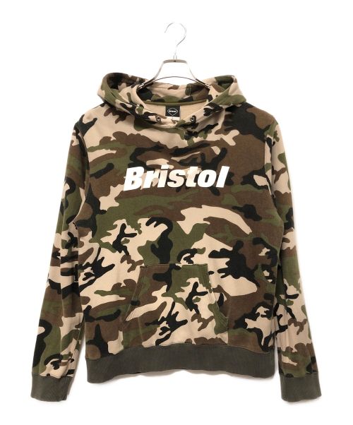 Bristol（ブリストル）Bristol (ブリストル) プルオーバーパーカー グリーン×ブラウン サイズ:SIZE Sの古着・服飾アイテム