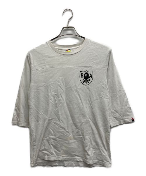 A BATHING APE（アベイシングエイプ）A BATHING APE (ア ベイシング エイプ) カットソー ホワイト サイズ:Mの古着・服飾アイテム