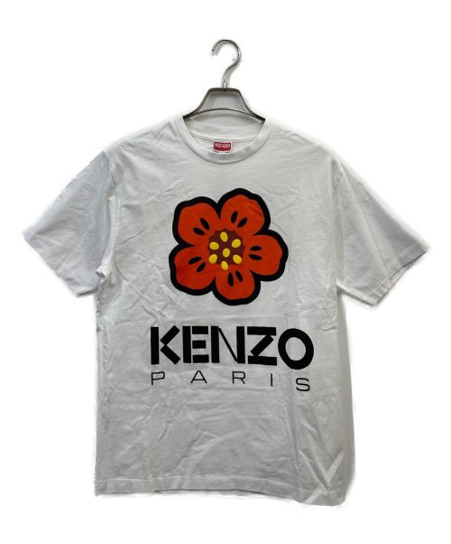 KENZO（ケンゾー）KENZO (ケンゾー) ボケフラワーTシャツ ホワイト サイズ:M 未使用品の古着・服飾アイテム