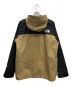 THE NORTH FACE (ザ ノース フェイス) マウンテンライトジャケット ベージュ×ブラック サイズ:XL：22000円