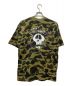 A BATHING APE (アベイシングエイプ) stussy (ステューシー) カットソー グリーン サイズ:L 未使用品：15000円