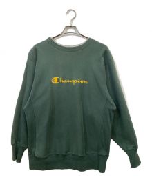 Champion REVERSE WEAVE（チャンピオン リバース ウィーブ）の古着「90’s リバースウィーブスウェット」｜グリーン