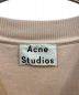 中古・古着 Acne studios (アクネストゥディオス) ビッグスウェット ベージュ サイズ:XXS：6000円