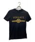 VERSACE（ヴェルサーチェ）の古着「EMBROIDERED MEDUSA LOGO T-SHIRT」｜ブラック