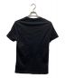 VERSACE (ヴェルサーチェ) EMBROIDERED MEDUSA LOGO T-SHIRT ブラック サイズ:Ｓ：13000円