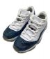 NIKE（ナイキ）の古着「AIR JORDAN 11 RETRO LOW LE（エア ジョーダン 11 レトロ LOW IE）」｜ホワイト×ネイビー