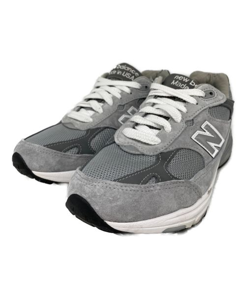 NEW BALANCE（ニューバランス）NEW BALANCE (ニューバランス) スニーカー MR993GL グレー×ホワイト サイズ:25.5の古着・服飾アイテム