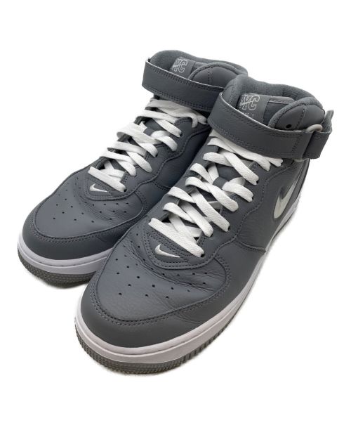 NIKE（ナイキ）NIKE (ナイキ) AIR FORCE 1 MID QS グレー サイズ:28.5の古着・服飾アイテム