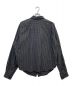BALENCIAGA (バレンシアガ) ウィンドペンチェック スウィングシャツ ブラック×ホワイト サイズ:34：30800円