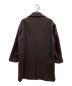 AURALEE (オーラリー) DOUBLE CLOTH LIGHT MELTON SOUTIEN COLLAR COAT ブラウン サイズ:3：34800円