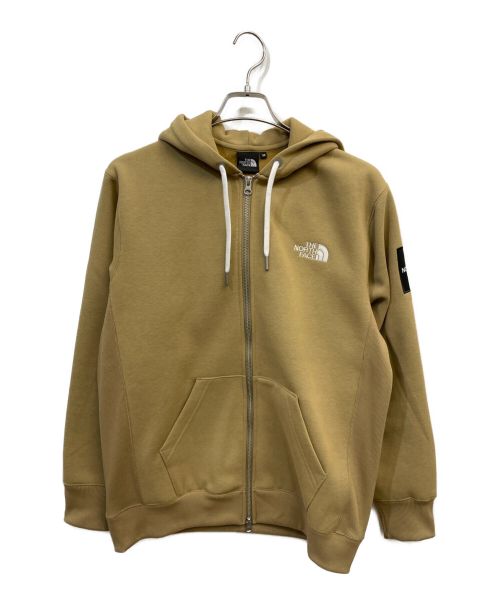 THE NORTH FACE（ザ ノース フェイス）THE NORTH FACE (ザ ノース フェイス) スクエアロゴフルジップ ベージュ サイズ:Mの古着・服飾アイテム